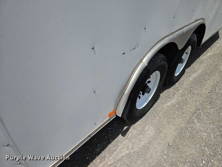 image for item EB8034 2010 Interstate West Corp enclosed cargo trailer