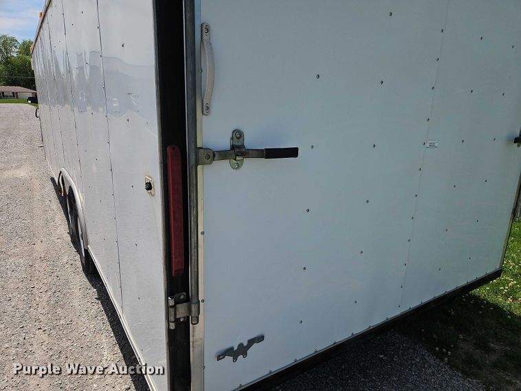 image for item EB8034 2010 Interstate West Corp enclosed cargo trailer