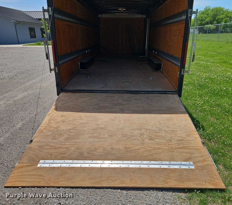 image for item EB8034 2010 Interstate West Corp enclosed cargo trailer