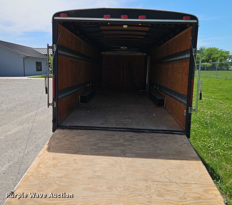 image for item EB8034 2010 Interstate West Corp enclosed cargo trailer