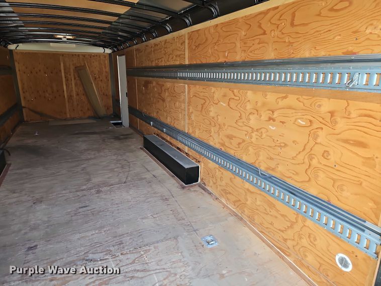 image for item EB8034 2010 Interstate West Corp enclosed cargo trailer