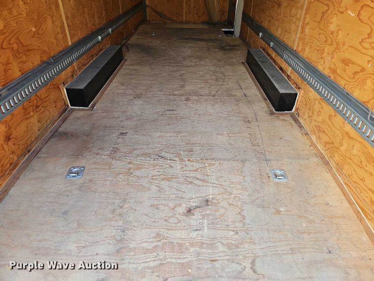 image for item EB8034 2010 Interstate West Corp enclosed cargo trailer