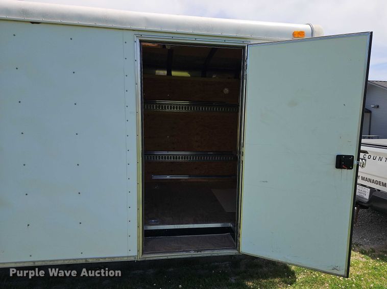 image for item EB8034 2010 Interstate West Corp enclosed cargo trailer