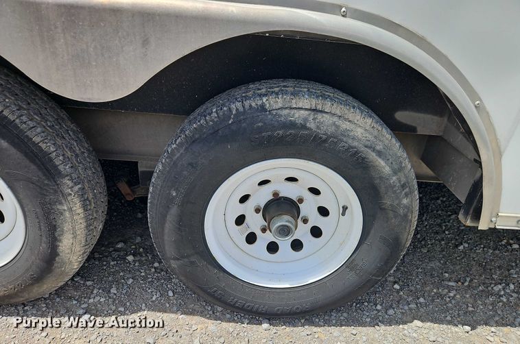 image for item EB8034 2010 Interstate West Corp enclosed cargo trailer