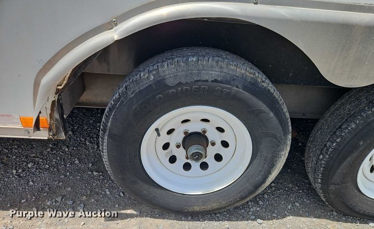 image for item EB8034 2010 Interstate West Corp enclosed cargo trailer