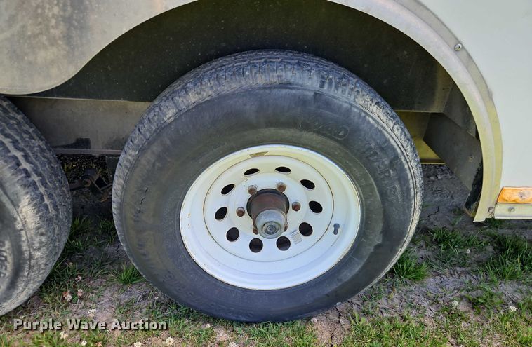 image for item EB8034 2010 Interstate West Corp enclosed cargo trailer