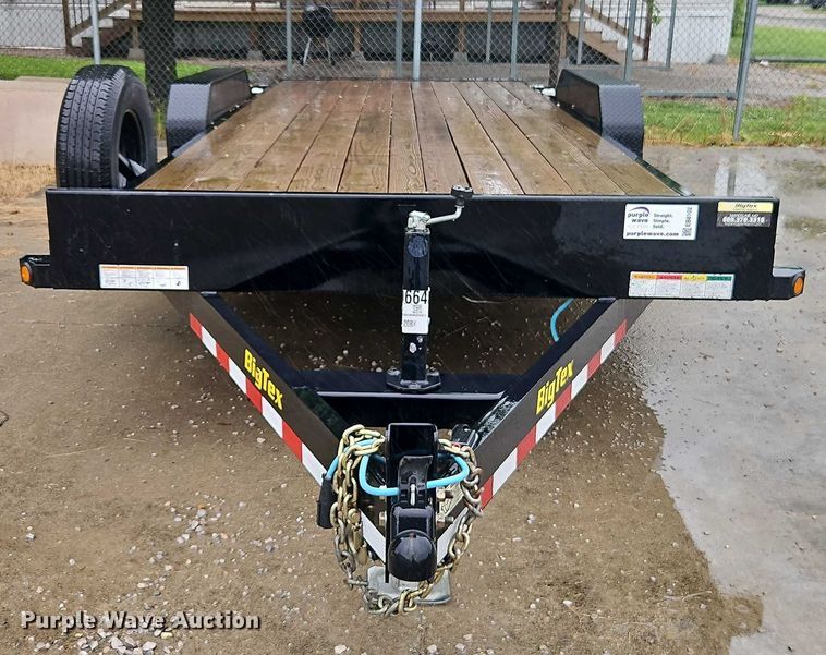 image for item EB8102 2022 Big Tex utility trailer