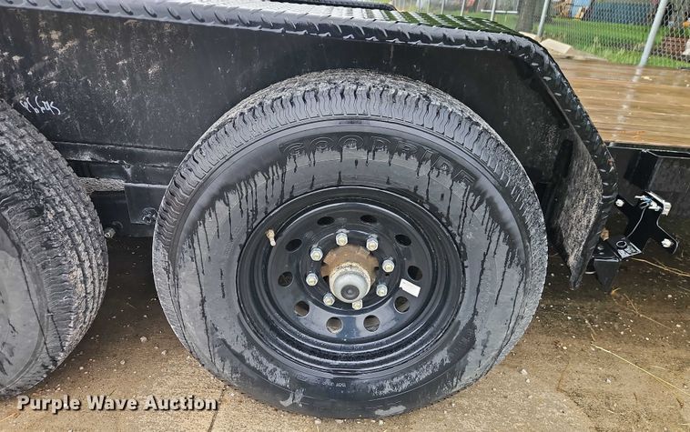 image for item EB8102 2022 Big Tex utility trailer