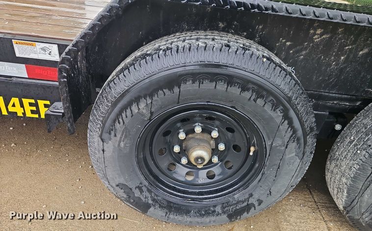 image for item EB8102 2022 Big Tex utility trailer