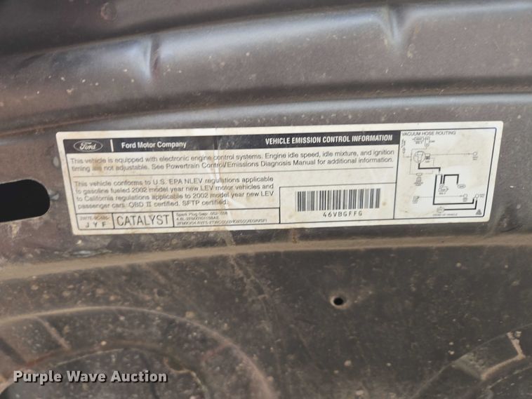 image for item ED1989 2002 Ford Crown Victoria Police Interceptor 