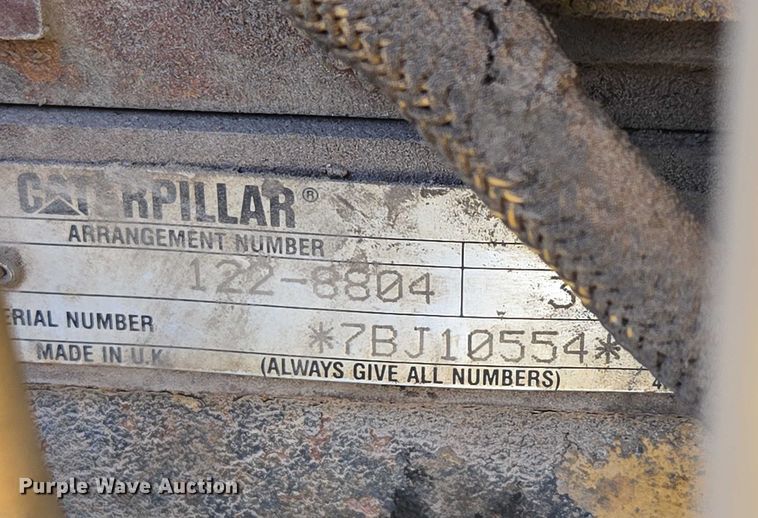 image for item ED1996 1999 Caterpillar 416C backhoe