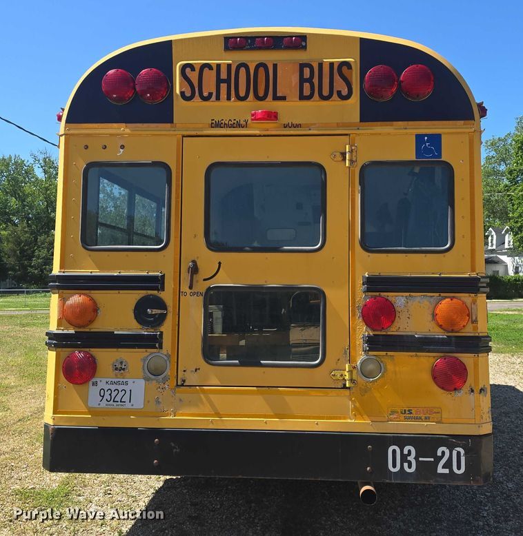 image for item EF3537 2003 Chevrolet Express G3500 school bus