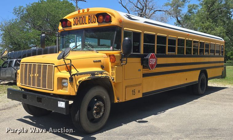 image for item EF3539 2003 Blue Bird C7H064 school bus