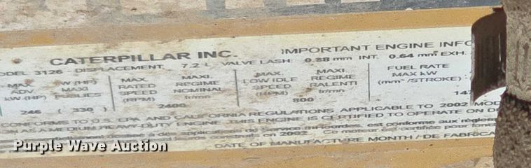 image for item EF3539 2003 Blue Bird C7H064 school bus