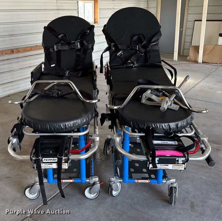 image for item EG6493 (2) Ferno 93-P stretchers 