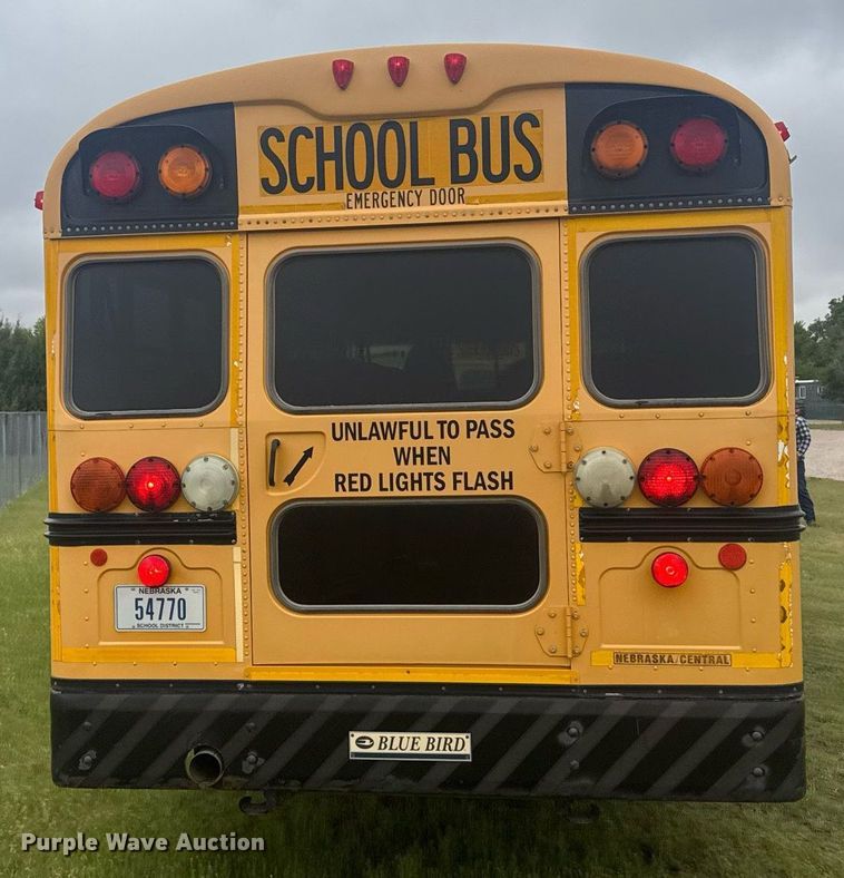 image for item EG6496 2010 Blue Bird Vision school bus