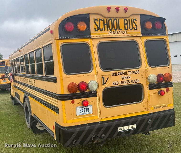 image for item EG6496 2010 Blue Bird Vision school bus