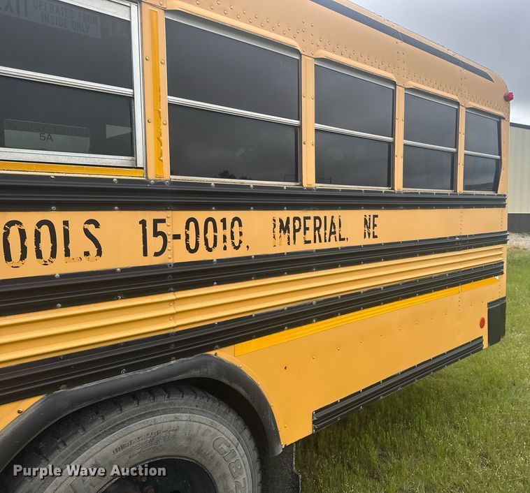 image for item EG6496 2010 Blue Bird Vision school bus