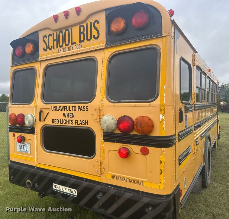 image for item EG6496 2010 Blue Bird Vision school bus