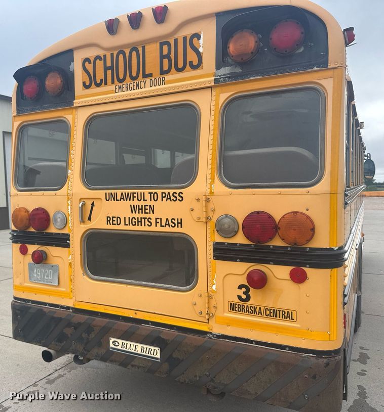 image for item EG6497 2008 Blue Bird Vision school bus