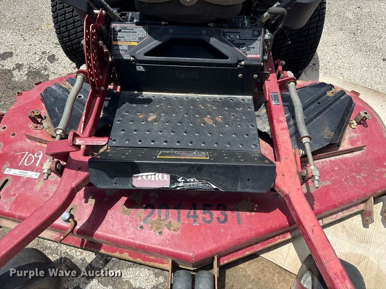 image for item EG8364 2014 Toro 74274 ZTR lawn mower
