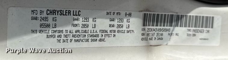 image for item EG8420 2009 Dodge Charger 