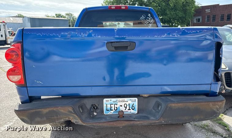 image for item EG8423 2008 Dodge Ram 1500 Quad Cab pickup truck