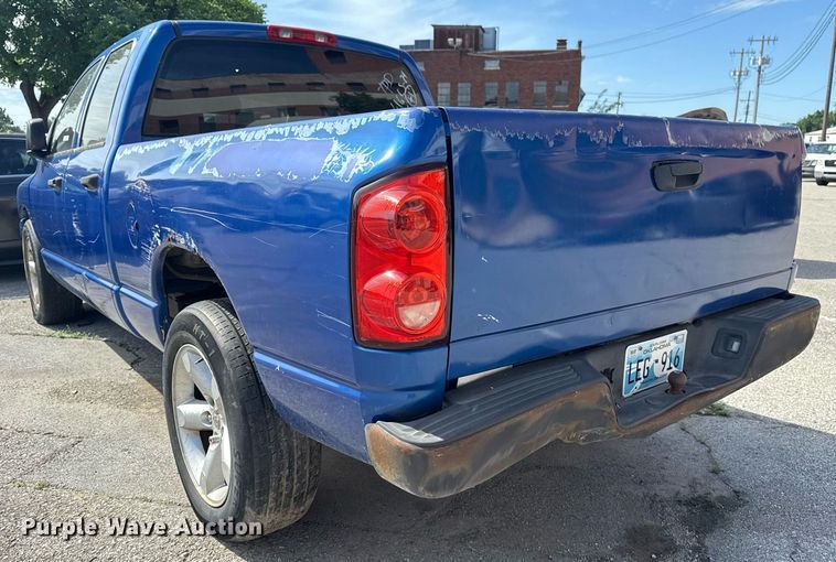 image for item EG8423 2008 Dodge Ram 1500 Quad Cab pickup truck