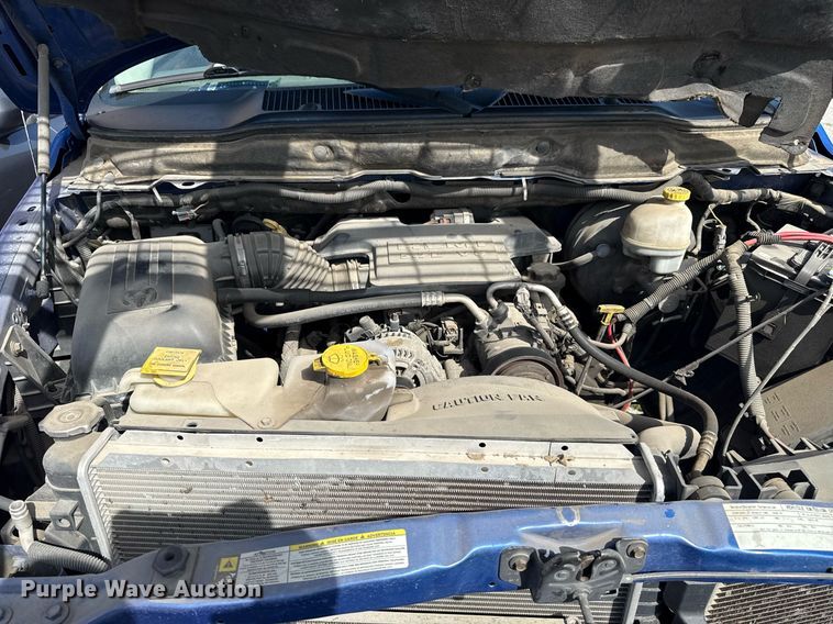 image for item EG8423 2008 Dodge Ram 1500 Quad Cab pickup truck