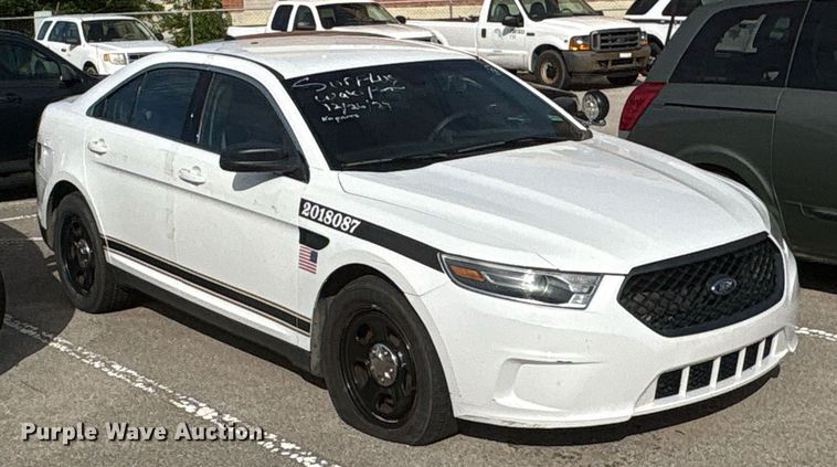 image for item EG8433 2018 Ford Taurus Police Interceptor 