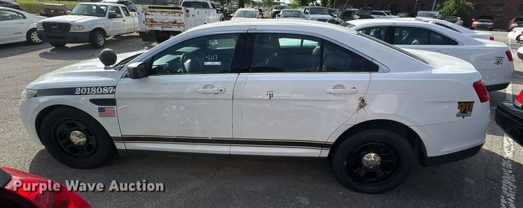 image for item EG8433 2018 Ford Taurus Police Interceptor 