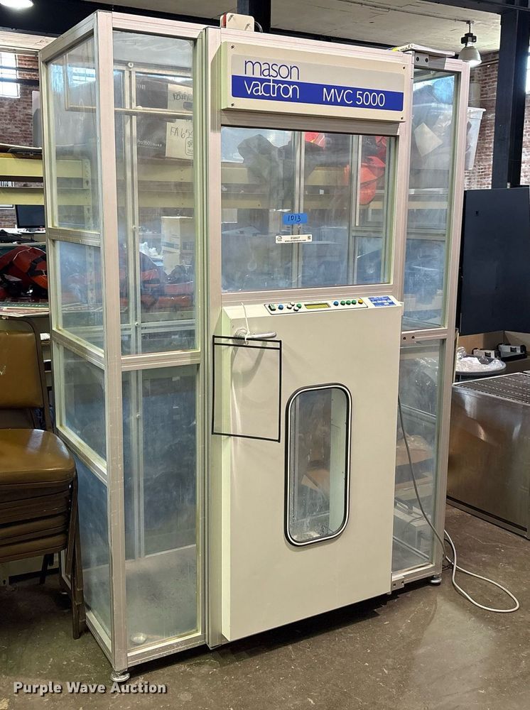 image for item EG8437 Mason Vactron MVC 5000 cyanoacrylate deposition cabinet