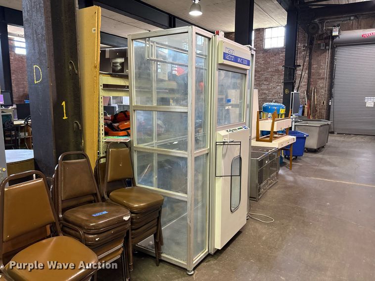 image for item EG8437 Mason Vactron MVC 5000 cyanoacrylate deposition cabinet