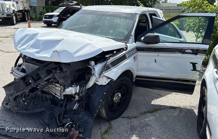 image for item EG8443 2017 Ford Explorer Police Interceptor SUV