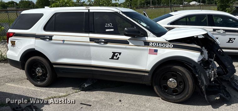 image for item EG8443 2017 Ford Explorer Police Interceptor SUV