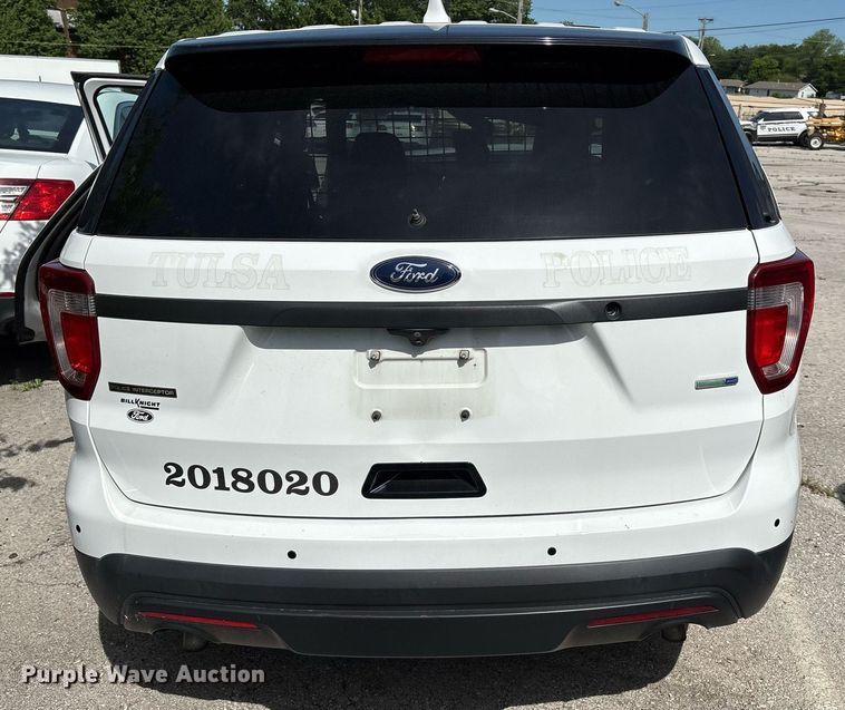 image for item EG8443 2017 Ford Explorer Police Interceptor SUV