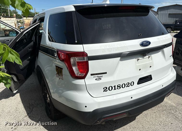 image for item EG8443 2017 Ford Explorer Police Interceptor SUV