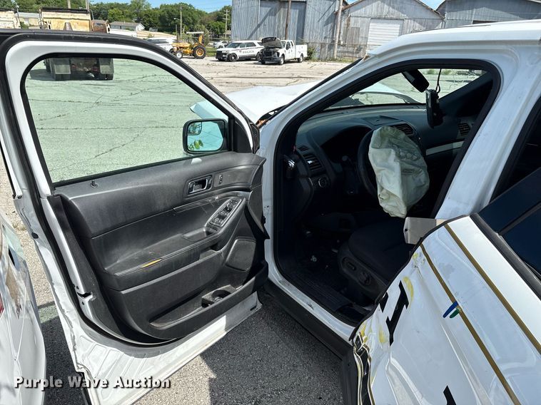 image for item EG8443 2017 Ford Explorer Police Interceptor SUV