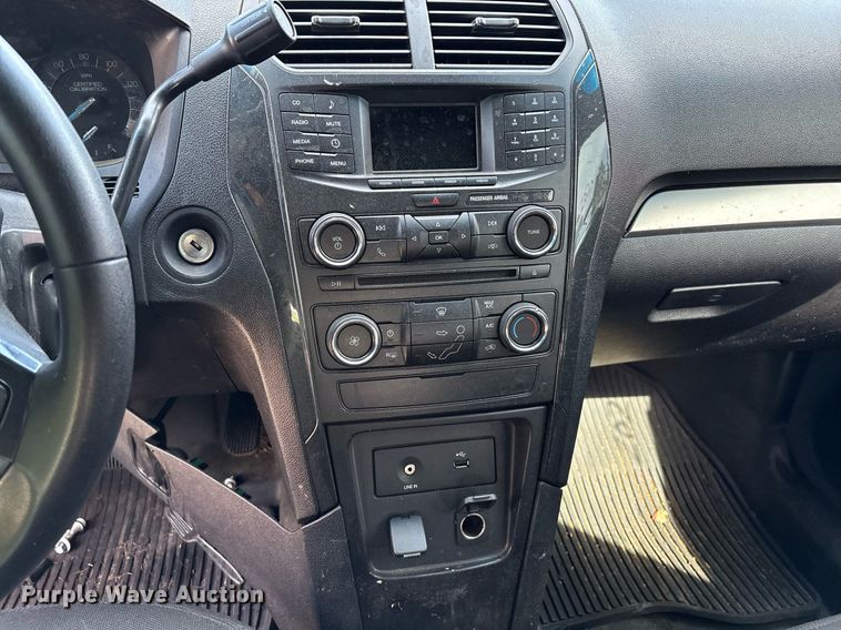 image for item EG8443 2017 Ford Explorer Police Interceptor SUV