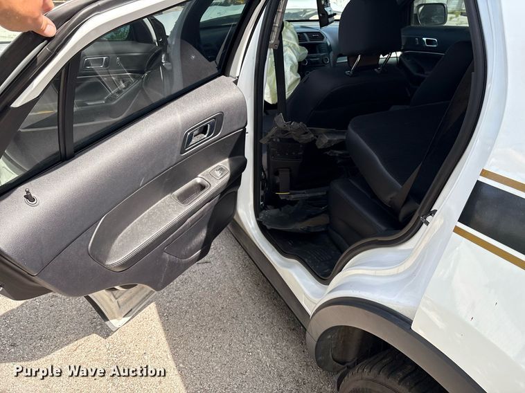 image for item EG8443 2017 Ford Explorer Police Interceptor SUV