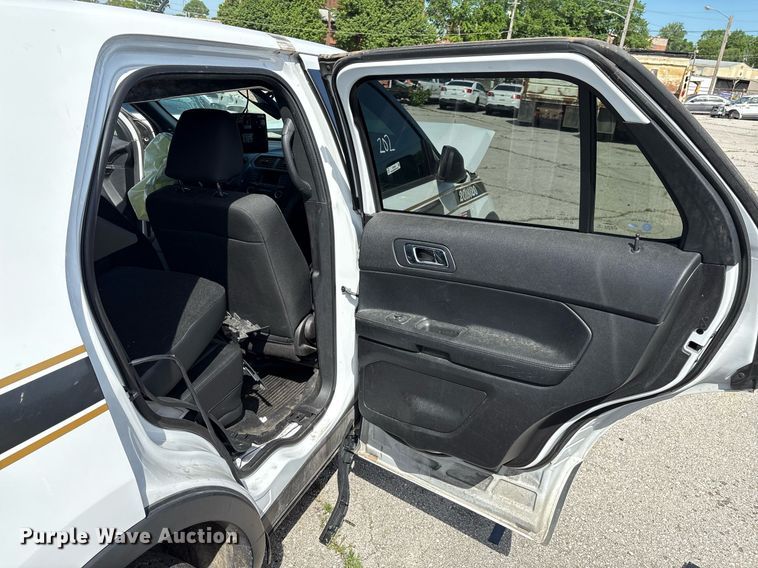 image for item EG8443 2017 Ford Explorer Police Interceptor SUV