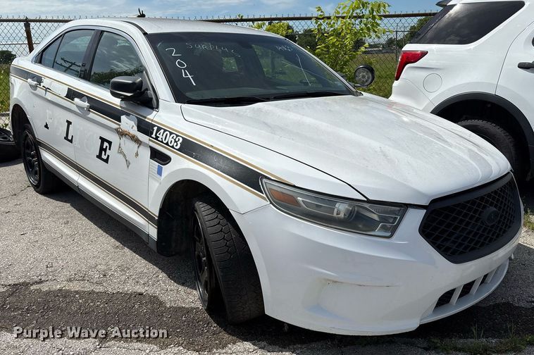 image for item EG8445 2014 Ford Taurus Police Interceptor 