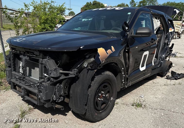 image for item EG8448 2021 Ford Explorer Police Interceptor SUV