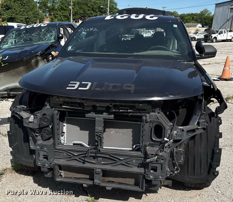 image for item EG8448 2021 Ford Explorer Police Interceptor SUV