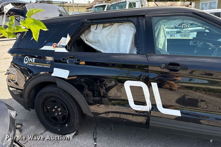 image for item EG8448 2021 Ford Explorer Police Interceptor SUV