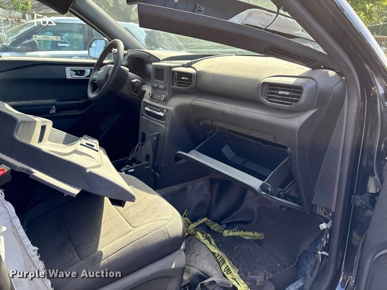 image for item EG8448 2021 Ford Explorer Police Interceptor SUV