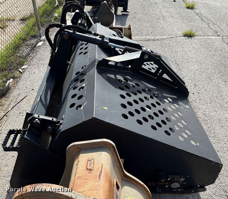 image for item EG8455 2004 Caterpillar LR18B skid steer landscape rake