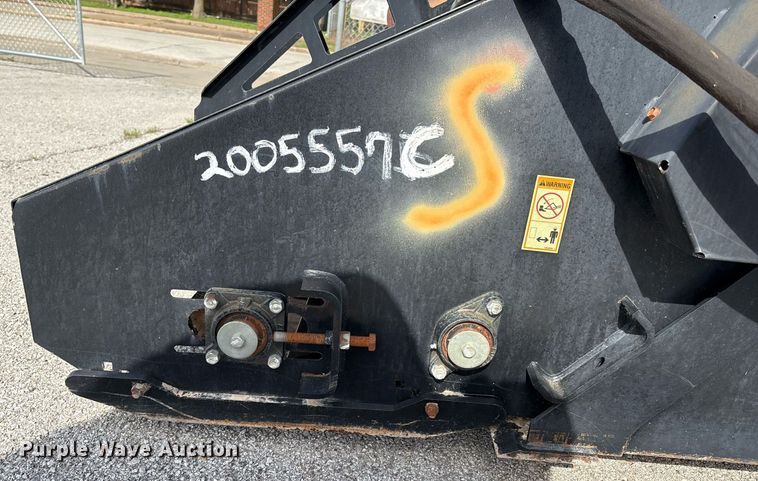 image for item EG8455 2004 Caterpillar LR18B skid steer landscape rake