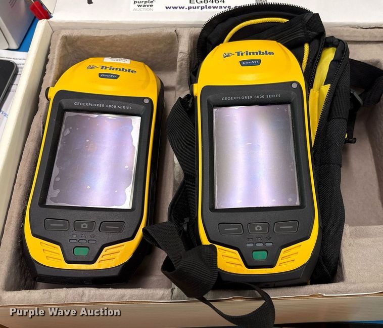 image for item EG8464 (2) Trimble Geo XH GeoExplorer 6000 Series geographic data collectors