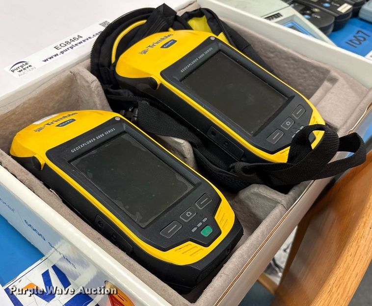image for item EG8464 (2) Trimble Geo XH GeoExplorer 6000 Series geographic data collectors
